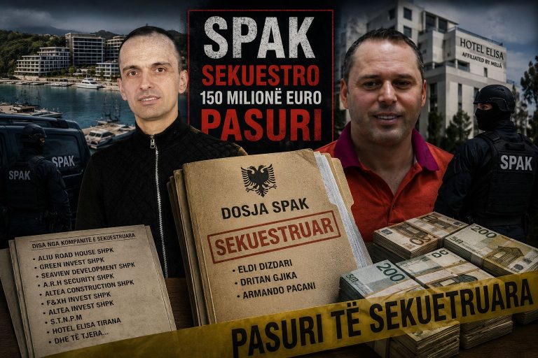 Trafikuan 50 tonë kokainë, SPAK godet grupin e Eldi Dizdarit dhe Dritan Gjikës, sekustrohen 150 milionë euro pasuri, paratë pastroheshin në resorte