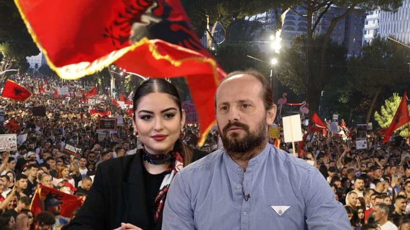 Sara Mila drejtuesve të protestës: Po i shesin trazirat si patriotizëm