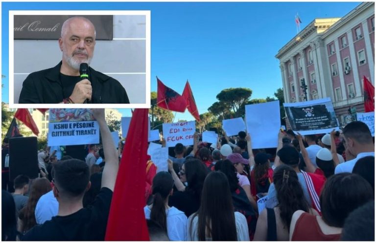 Rama mesazh protestuesve nga Vlora: Jo 5 mijë, por 500 mijë të dilni nuk mjaftojnë që të iki