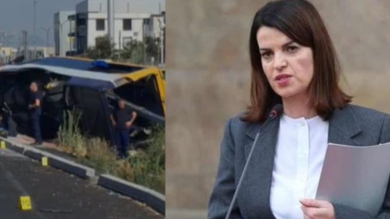 Aksidenti në autostradën Tiranë-Durrës me një të vdekur dhe 12 të plagosur, reagon zëvendëskryeministrja Koçiu