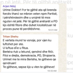 SMS-të në WhatsApp e grupit të PD për “heqjen” e non grata-s së Berishës, Arjan Ndoji thumbon Bardhin e Gjekmarkajn: I urojmë të mos nguten në jetë