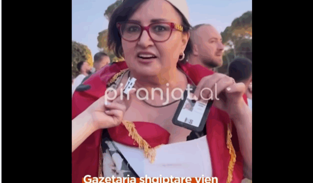 Balla demaskon “gjyshen” e dënuar për trafik në Angli që hiqet si gazetare në protestë, ja faktet