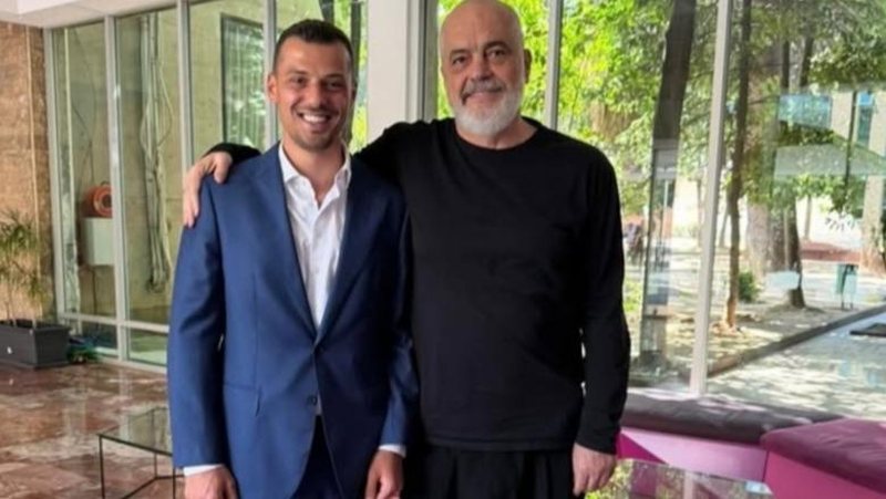 “Ka qëndruar në anën e së vërtetës”, djali i ish Presidentit Hashim Thaçi takon Edi Ramën: Faleminderit për mbështetjen ndaj UÇK-së!