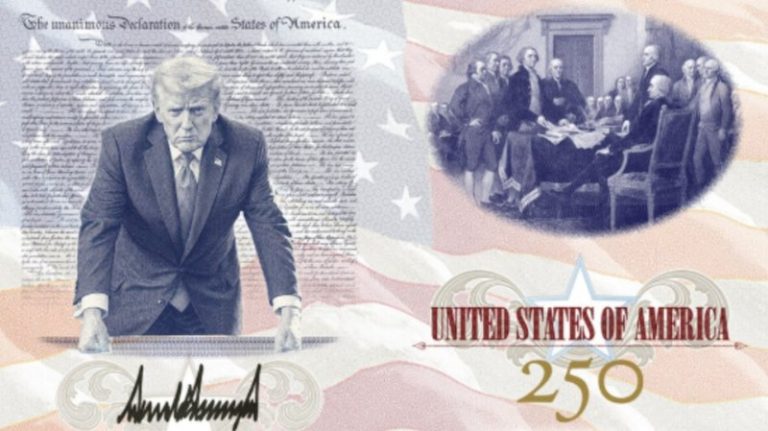 “Mirë se vini, por silluni mirë”, Trump prezanton pasaportën me portretin e tij për 250-vjetorin e SHBA-së