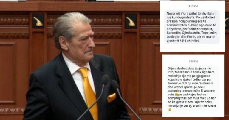 Berisha nxjerr mesazhet: Nesër anti-miting në Vlorë! Po i bëhet presion administratës