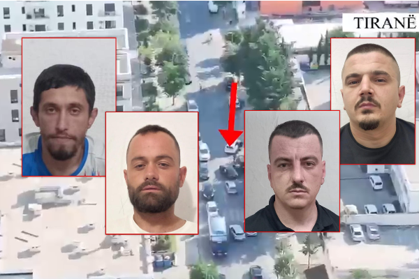 FOTO/ Kush janë 4 anëtarët e grupit kriminal të arrestuar në Tiranë
