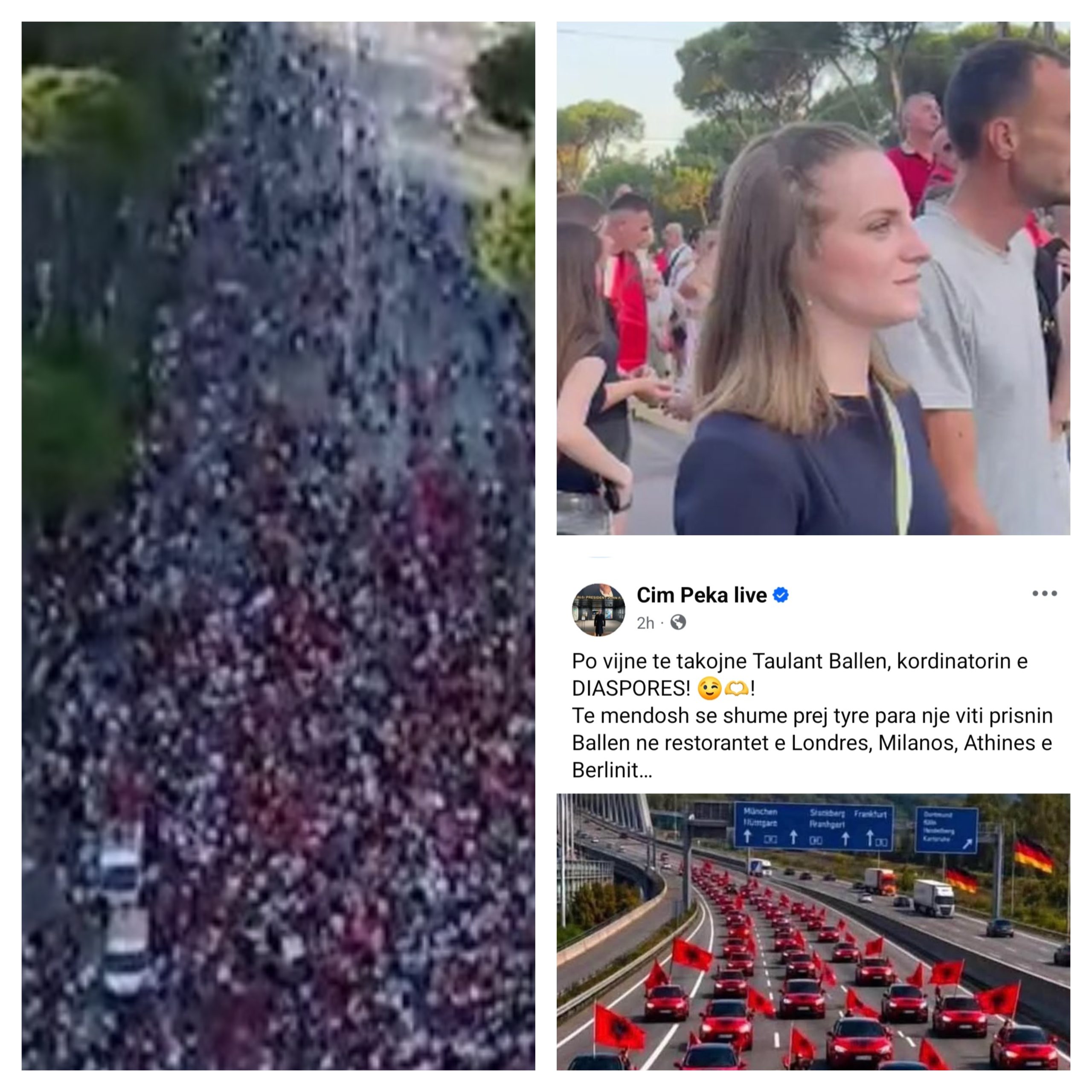 Shfryhet protesta e ‘madhe’, pjesëmarrje modeste, tani sheshi t’i lirohet Saliut, diaspora votoi një vit më parë Ramën, baresha lëshon kecat dhe i bashkohet flamingove