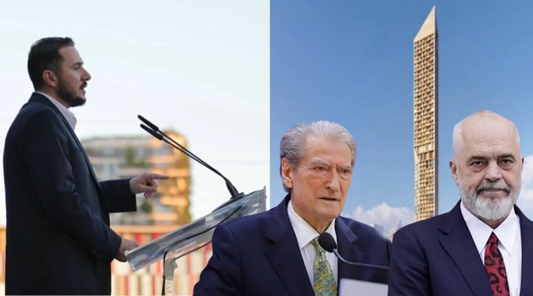 Salianji sfidon Berishën: Pse nuk flet për ‘kullën e ortakërisë’ me Ramën te Pallati i Kongreseve?