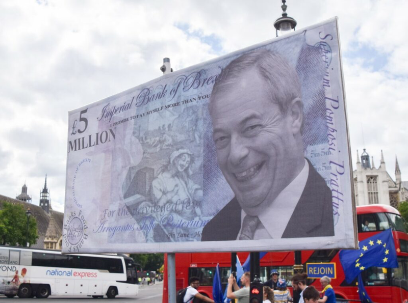 Firma e Bitcoin-it e promovuar nga Nigel Farage humb 15% të vlerës së aseteve