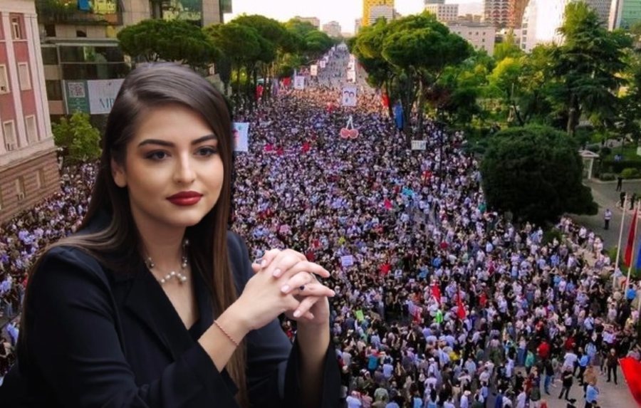 Sara Mila i del në mbrojtje Ramës, ofendon protestuesit: Sorra anti-shqiptarë!