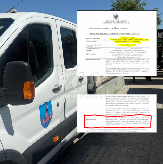 Ndërmarrja e Shërbimeve Publike në Vlorë “kampione” e abuzimit, 45 punonjës u gjetën me shkelje në 64 tendera!