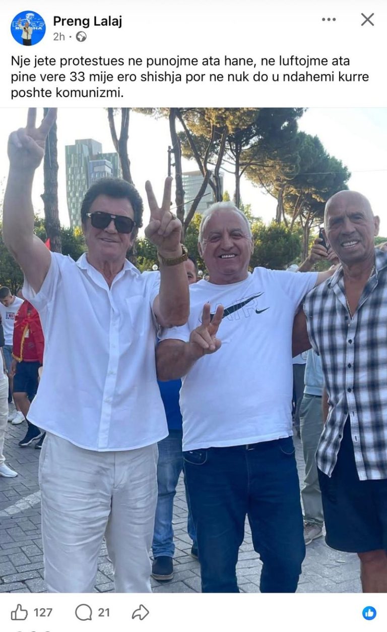 FOTO-LAJM/ Berisha thotë “nuk është e jona”, por njerëzit e PD zbarkojnë në protestë