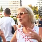 “E mi, ky b*thëziu që erdhi,” qytetarja në protestë kalon në racizëm ndaj Kanye West