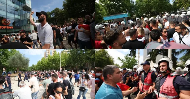 Protesta para Parlamentit/ Zbardhen emrat e 19 protestuesve të arrestuar, mes tyre babai me fëmijën e paralizuar!