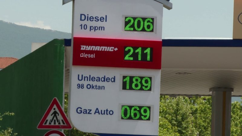 Nafta shkon në 206 lekë për litër/ Rritja e çmimit alarmon transportin, kërkohet subvencion nga qeveria