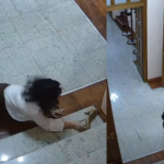 VIDEO/ Momenti kur Shehaj ‘vjedh’ marrëveshjen me SHBA-në, sekretarja “fluturon” nga shkallët