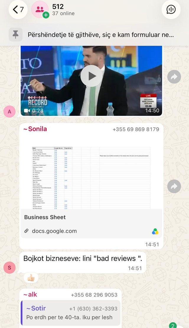 Lista e Fatos Lubonjës bën thirrje për review negative kundër bizneseve