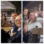 Video / Ndrikullat e Berishës rrethojnë Ballën dhe Maznikun në një restorant në Strasburg: Si nuk u vjen turp që hani bukë