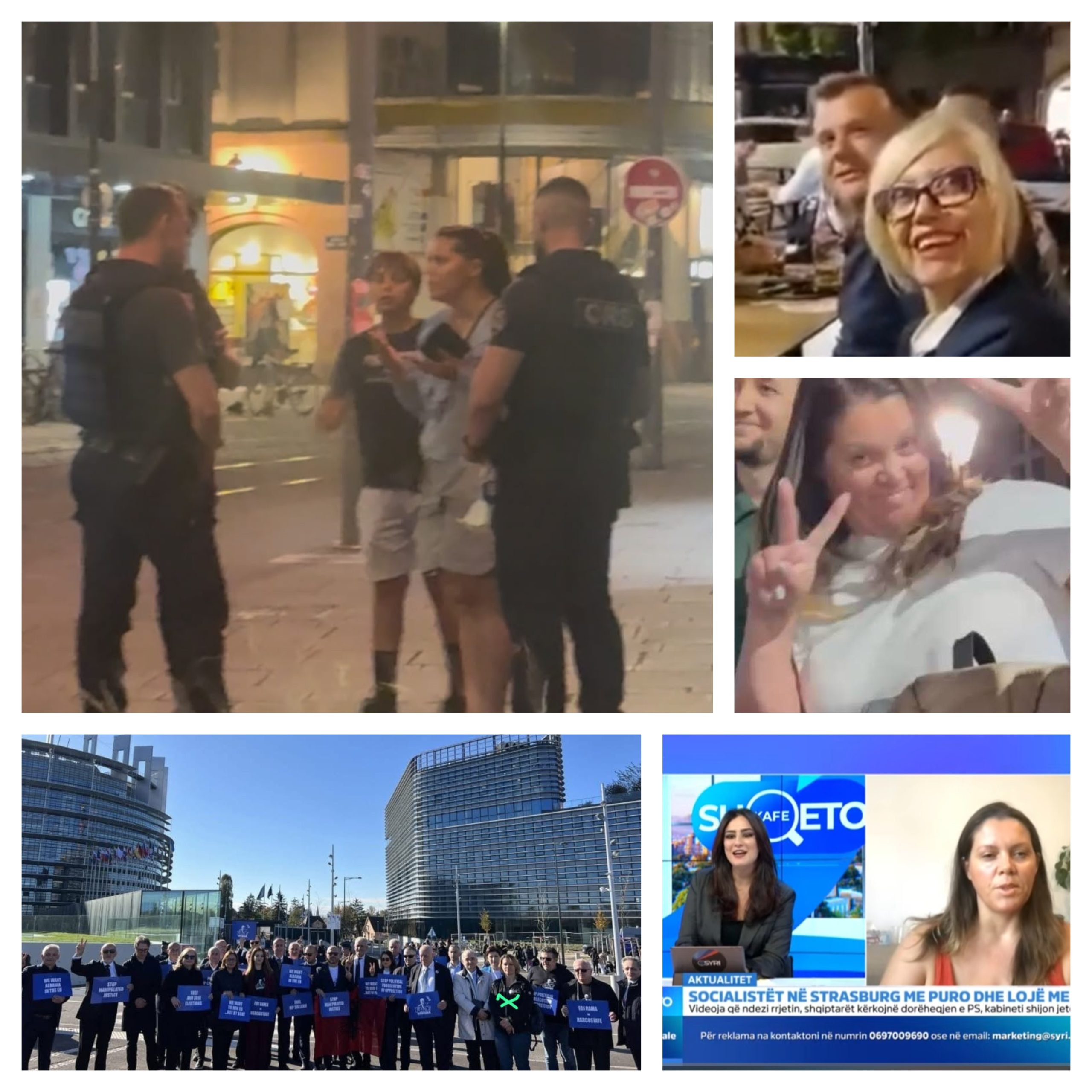 Policia franceze ndaloi të infiltruarën e PD (Marjeta Makaj) për sulmin ndaj Taulant Ballës në Strasburg, i fshiu videon dhe informoi deputetët, lidhja e sanitares me SHQUP-in