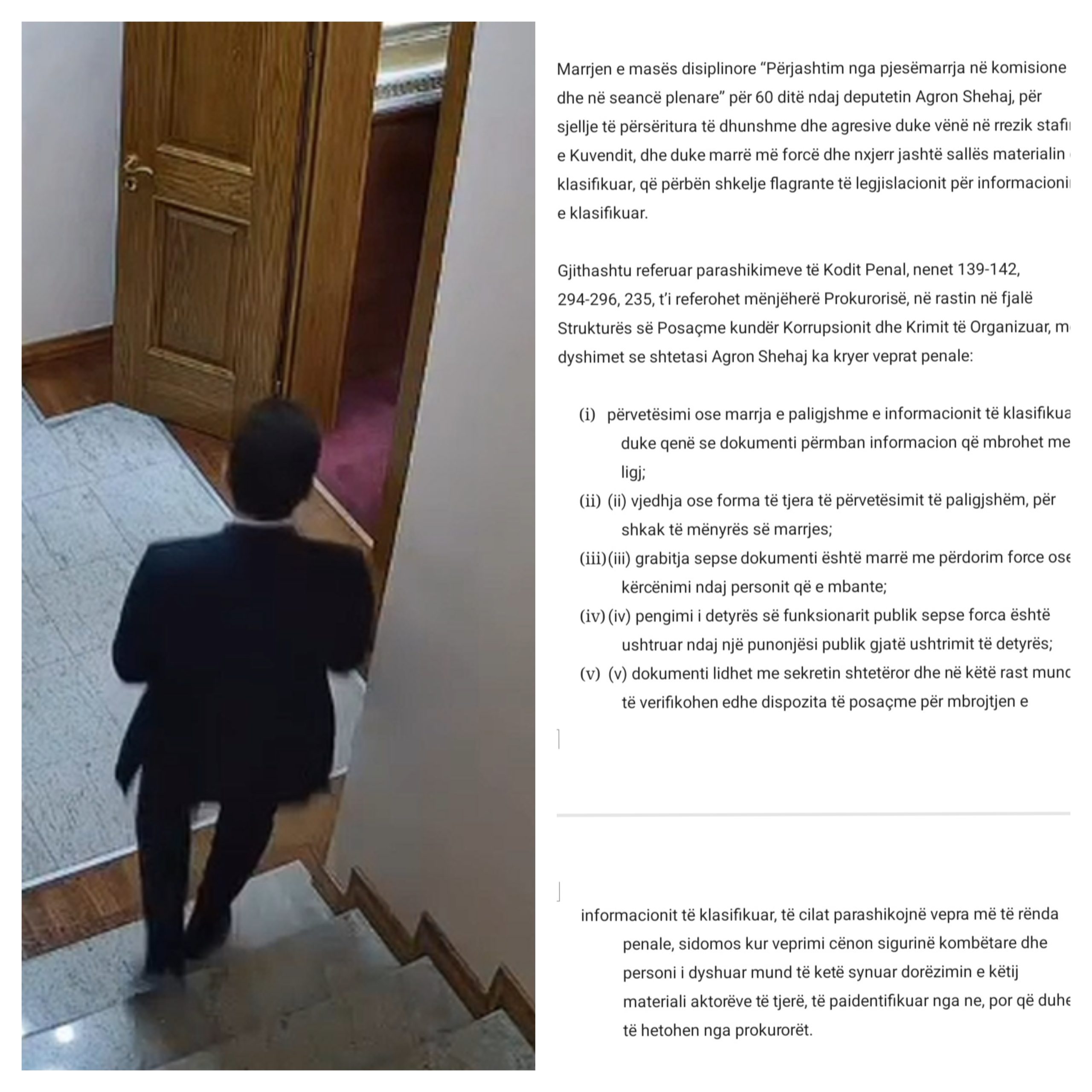 Vodhi marrëveshjen me SHBA, socialistët dyshojnë se Agron Shehaj ua ka dërguar rusëve dhe serbëve, zbulohet kërkesa për procedim disiplinor dhe kallëzim në SPAK